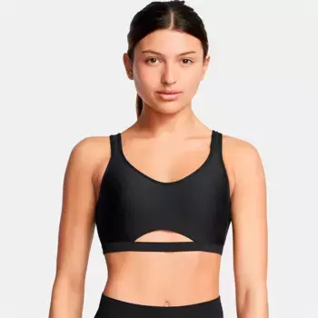 Спортивный топ Under Armour Infinity Mesh low support, черный