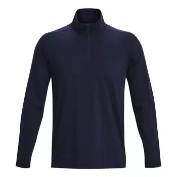 Спортивный топ Under Armour Meridian 1/4 Zip Long Sleeve Top 'Midnight Navy' 1379673-410, темно-синий