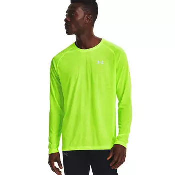 Спортивный топ Under Armour Streaker Long-Sleeve, зеленый