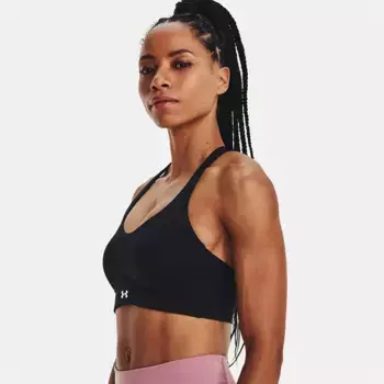 Спортивный топ Under Armour Uplift medium support, черный