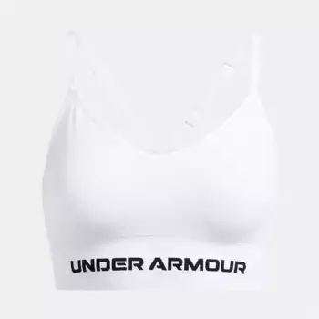 Спортивный топ Under Armour Vanish seamless low support, белый