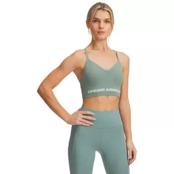 Спортивный топ Under Armour Vanish Seamless low support, зеленый