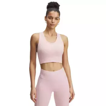 Спортивный топ Under Armour Vanish Seamless medium support, розовый
