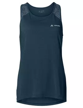 Спортивный топ VAUDE Sports Top Sveit III, темно-синий
