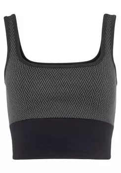 Спортивный топ VIVANCE Sports Top, черный