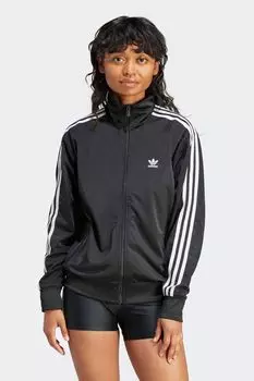 Спортивный топ в стиле ретро с принтом «Жар-птица» Adidas Originals, черный