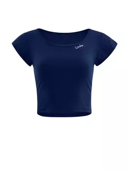 Спортивный топ Winshape Sports Top AET137LS, темно-синий
