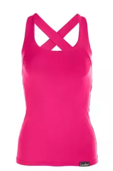 Спортивный топ Winshape "WVR25", с перекрестной спиной, розовый