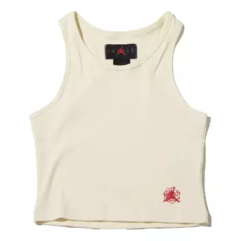 Спортивный топ (WMNS) Air Jordan x Teyana Taylor Tank Top 'Coconut Milk' FB2630-113, бежевый