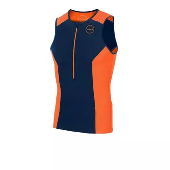 Спортивный топ Zone 3 Aquaflo Plus, оранжевый