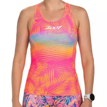 Спортивный топ Zoot LTD Tri Racerback, оранжевый