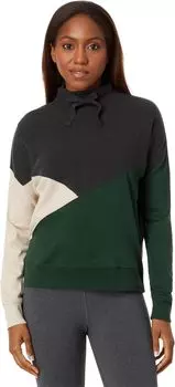 Спортивный трендовый пуловер PACT, цвет Charcoal Heather/Wheat Heather/Mountain View