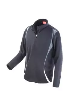 Спортивный триальный топ для тренировок Spiro, черный