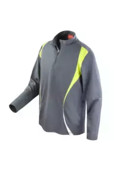 Спортивный триальный топ для тренировок Spiro, серый