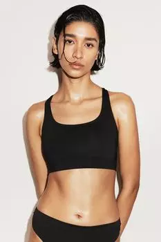 Спортивный верх бикини H&M, черный