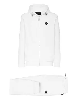 Спортивный верх/брюки Stones Skull and Plein Philipp Plein, белый