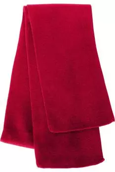 Спортивный вязаный шарф Sportsman, красный