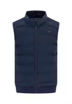 Спортивный жилет FYNCH-HATTON с воротником стойкой, синий