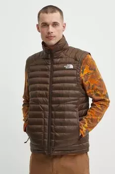 Спортивный жилет Huila The North Face, коричневый