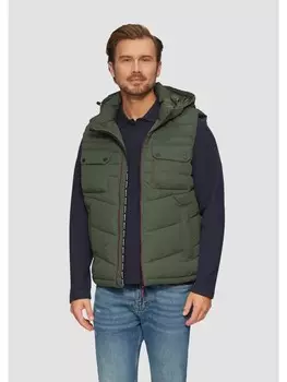 Спортивный жилет sOliver Outdoor rmellos, оливковый
