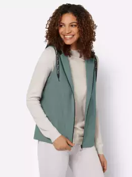 Спортивный жилет в стиле кэжуал Casual Looks, цвет Jade