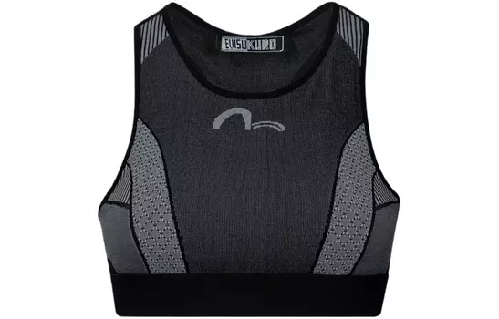 Спортивный жилет женский черный Evisu