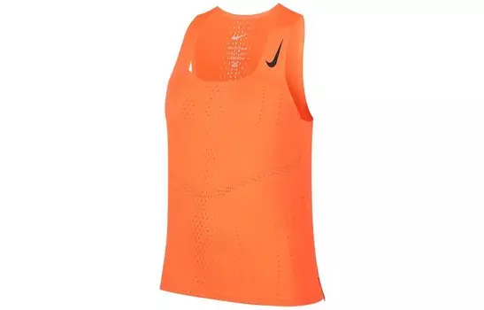 Спортивный жилет женский оранжевый Nike