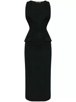 Sportmax платье Ruta, черный