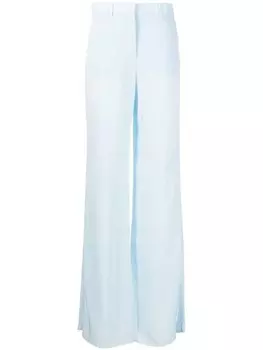 Sportmax прямые брюки, синий