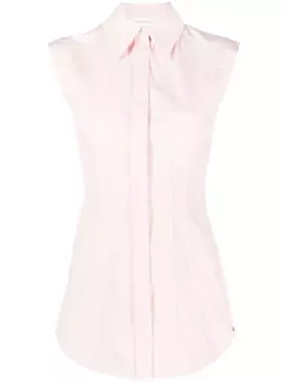 Sportmax рубашка узкого кроя, розовый