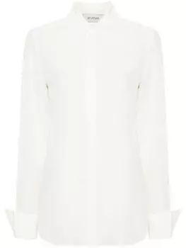 Sportmax шелковая рубашка, белый