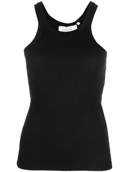 Sportmax топ в рубчик, черный