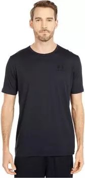 Sportstyle Левая грудь с коротким рукавом Under Armour, цвет Black/Black