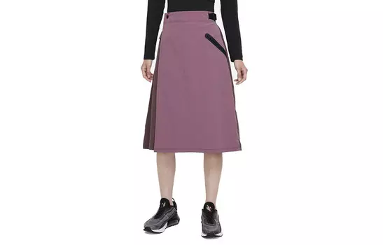 SPORTSWEAR TECH PACK Повседневная длинная юбка женская фиолетовая Nike