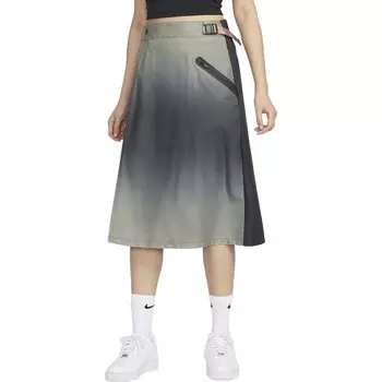 SPORTSWEAR TECH PACK Повседневная длинная юбка женская дымчато-серая Nike