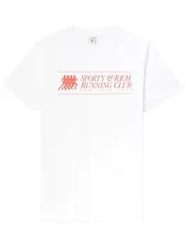 Sporty & Rich футболка 94 Running Club, белый