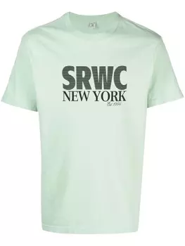 Sporty & Rich футболка с графичным принтом, зеленый