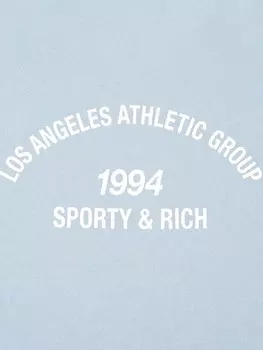 Sporty & Rich футболка с логотипом, синий