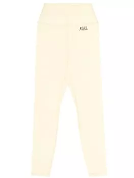 Sporty & Rich легинсы Action с завышенной талией, желтый