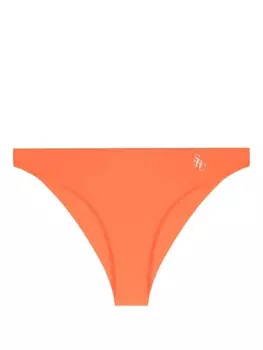 Sporty & Rich плавки бикини Romy с логотипом, оранжевый