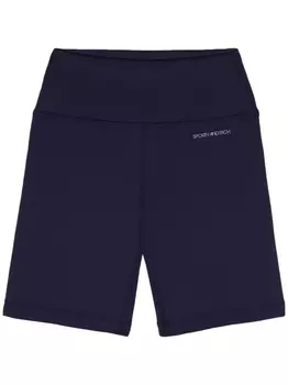 Sporty & Rich рубашка с логотипом, синий