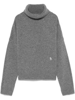 Sporty & Rich шерстяной свитер SRC, серый