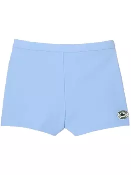 Sporty & Rich шорты с логотипом из коллаборации с Lacoste, синий