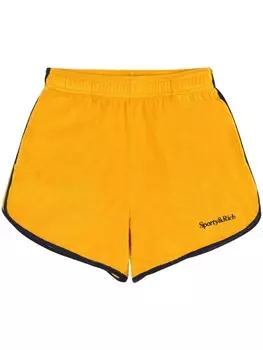 Sporty & Rich шорты Serif, желтый