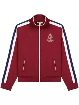 Sporty & Rich спортивная куртка Crown с вышитым логотипом, красный
