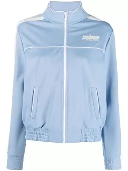 Sporty & Rich спортивная куртка с вышитым логотипом, синий