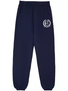 Sporty & Rich спортивные брюки Crest, синий