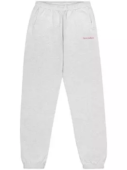 Sporty & Rich спортивные брюки с логотипом, серый