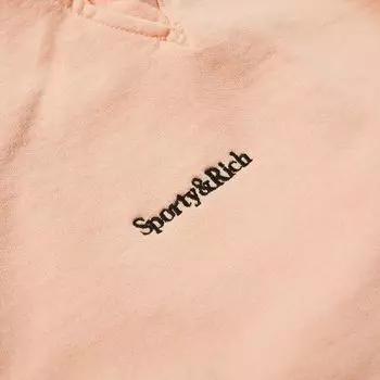 Sporty & Rich Спортивные брюки с логотипом в спортивном и богатом стиле с засечками, розовый