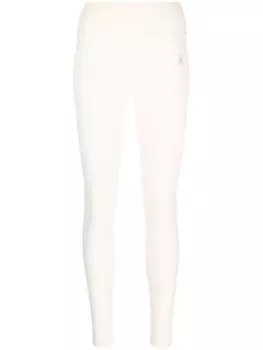 Sporty & Rich спортивные легинсы с логотипом, нейтральный цвет